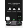 Trådløs lader - hurtigladestativ - for iPhone - Apple Watch - AirPods