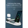 Trådløs lader - hurtigladestativ - for iPhone - Apple Watch - AirPods