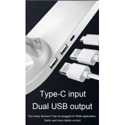 Trådløs lader - hurtigladestativ - for iPhone - Apple Watch - AirPods