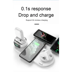 Langaton laturi - pikalatausteline - iPhonelle - Apple Watch - AirPods