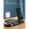 Trådløs lader - hurtigladestativ - for iPhone - Apple Watch - AirPods