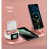 Trådløs oplader - hurtigopladningsstander - til iPhone - Apple Watch - AirPods