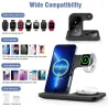 3 in 1 wireless charger - fast charging stand - for iPhone - AirPods - Apple Watch - SamsungChargers