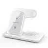 Caricabatterie wireless 3 in 1 - supporto di ricarica rapida - per iPhone - AirPods - Apple Watch - Samsung