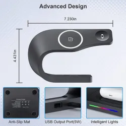 3 in 1 magneettinen langaton laturi - pikalatausteline - iPhonelle - AirPods - Apple Watch