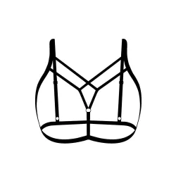 Sexy uthult BH - stroppy bustier