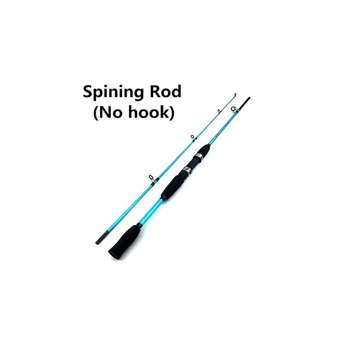 Canne à pêche ultralégère - deux brins - manche casting / spinning