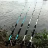 Canne à pêche ultralégère - deux brins - manche casting / spinning