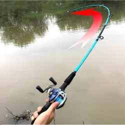 Ultralight fishing rod - two-sections - casting / spinning handleFishing rods