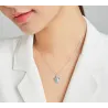 Blue turtle necklace / earrings - set - 925 sterling silverJewellery Sets