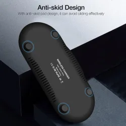 2 i 1 trådløs magnetisk lader - for Samsung - iPhone - Apple Watch - 20W