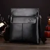 Bolsa de ombro clássica em couro