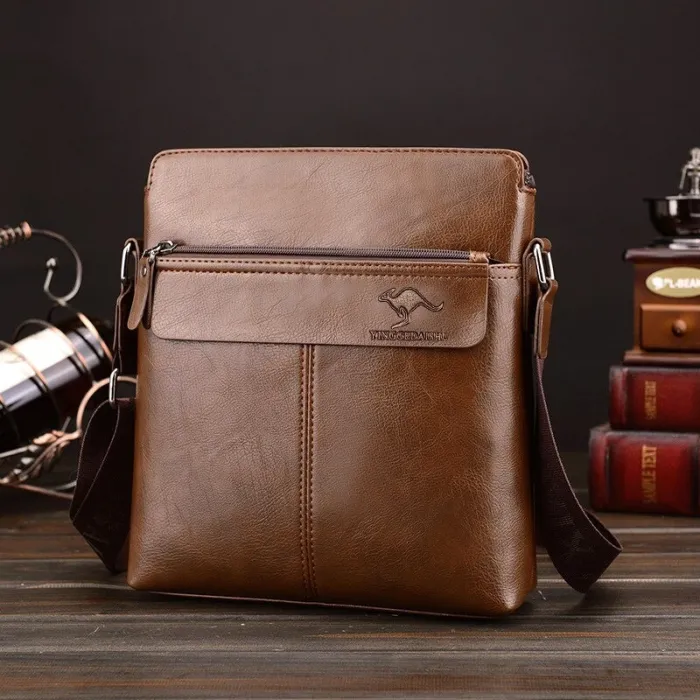 Borsa a tracolla classica in pelle