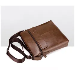Borsa a tracolla classica in pelle