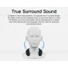 Bluedio HS - kaulaan kiinnitettävä kaiutin - Bluetooth 5.0 - basso - FM - SD-korttipaikka - mikrofoni