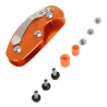 Sammenfoldelig nøgleorganisator - aluminiumsholder