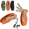 Sammenfoldelig nøgleorganisator - aluminiumsholder