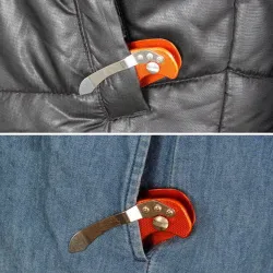 Sammenfoldelig nøgleorganisator - aluminiumsholder