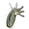 Sammenfoldelig nøgleorganisator - aluminiumsholder