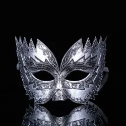 Romeinse soldaat - Venetiaans gezichtsmasker - lasergesnedenFeest