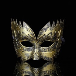 Romersk soldat - venetiansk ansiktsmaske - laserkuttet