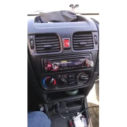 1 Din radio DVD stereo - panel deski rozdzielczej - ramka - dla Nissan Almera N16 2000-2006Instalacja