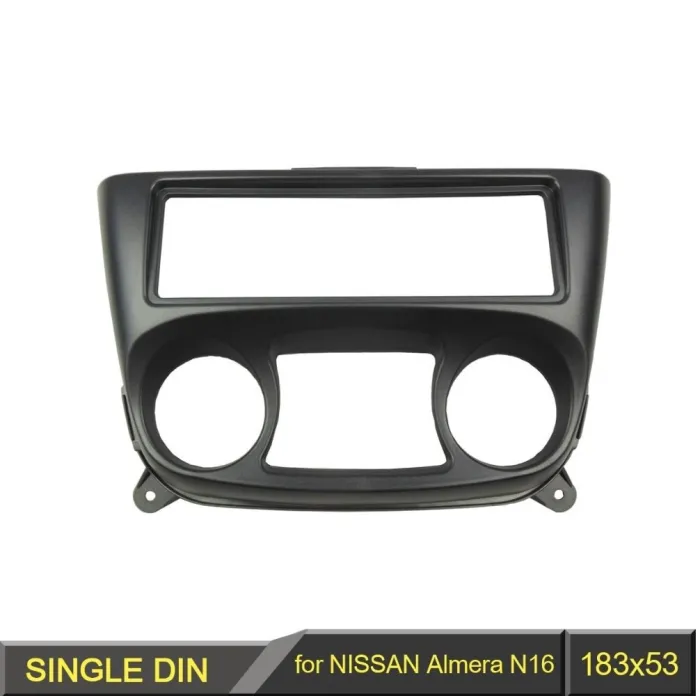 1 Din radio DVD stereo - panel deski rozdzielczej - ramka - dla Nissan Almera N16 2000-2006Instalacja
