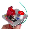 12V - LED rouge - démarrage moteur de voiture de course - interrupteur d'allumage à bouton-poussoir - bascule de panneau