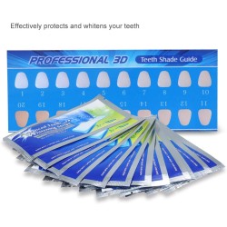 Sbiancamento dentale professionale - strisce di gel sbiancante - 28 pezzi