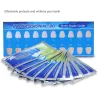 Professional teeth whitening - bleaching gel strips - 28 piecesMouth