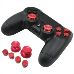 Metal 3D - analog joystick tommelfinger stick caps / knapper - til Sony PS4 Controller