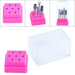 Mèches à ongles diamant céramique - manucure / pédicure - 7 pièces
