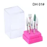Mèches à ongles diamant céramique - manucure / pédicure - 7 pièces