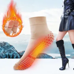 Warme wintersokken - toermalijn - zelfverhitting - massageAccessoires