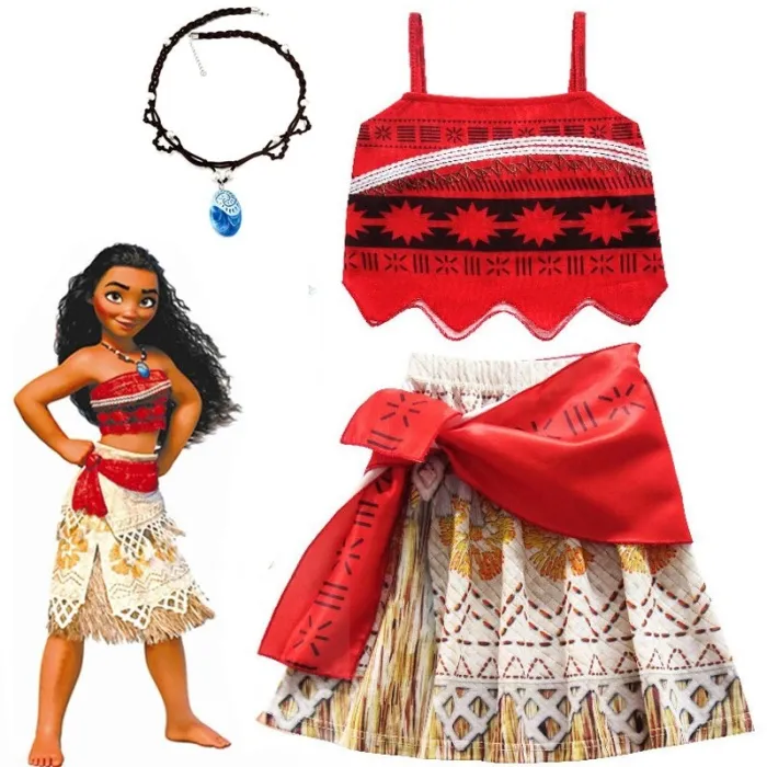 Prinsesse Moana kostume
