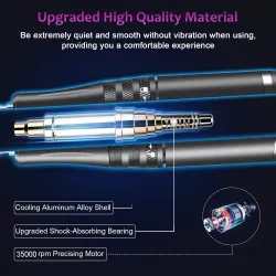 Elektrisk nagelborr - manikyr / pedikyr - 35000RPM