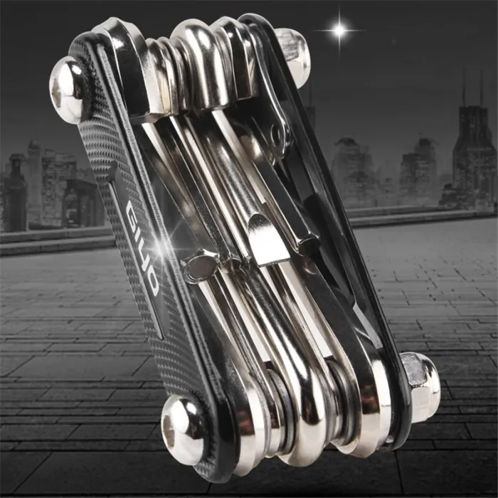 Giyo PT-07 - professional maintenance tool set - multifunctional 11 In 1 bicycle repair toolRepair