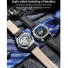 CHENXI - automatic mechanical Quartz watch - waterproof - skeleton design - gold / whiteWatches