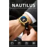 CHENXI - automatic mechanical Quartz watch - waterproof - skeleton design - gold / blackWatches