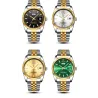 CHENXI - montre à quartz de luxe - chronographe - double calendrier - étanche - acier inoxydable