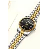 CHENXI - montre à quartz de luxe - chronographe - double calendrier - étanche - acier inoxydable