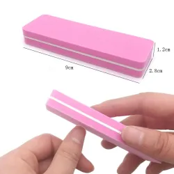 Manicure/pedicure set - nagelvijl / borstel / buffer / nagelriemknipper - set van 6 stuksNagelborstels