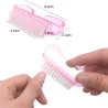 Set manucure / pédicure - lime à ongles / brosse / polissoir / coupe cuticules - set 6 pièces