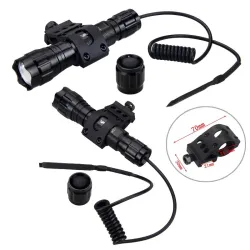 Q5 T6 - 5000lm - latarka LED - bateria 18650 - ładowarka USB - zielone światłoLatarka