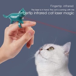 Ponteiro laser LED - luz de dedo - brinquedo para animais de estimação