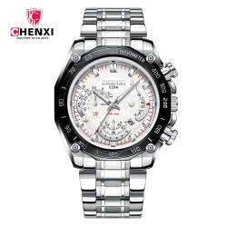 CHENXI - luxe quartz horloge - lichtgevend - waterdicht - roestvrij staalHorloges