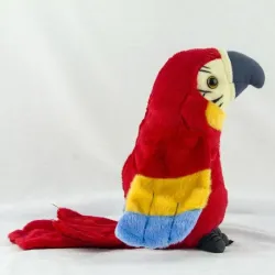 Animales de pelucheLoro parlante de peluche - repite lo que dices - agita sus alas - peluche