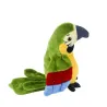 Perroquet parlant en peluche - répète ce que vous dites - agite ses ailes - jouet en peluche