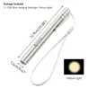 Mini USB flashlight - nursing - doctors - stainless steelTorches