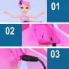 Boneca fada voadora - brinquedo mágico